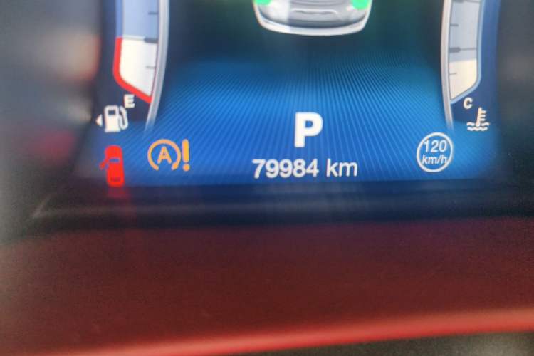 Used Maserati Ghibli 2017 3.0T Standard Edition Odometer Close Up