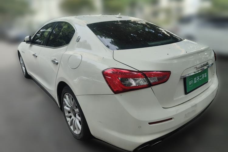 Used Maserati Ghibli 2017 3.0T Standard Edition Rear Left 45 Deg