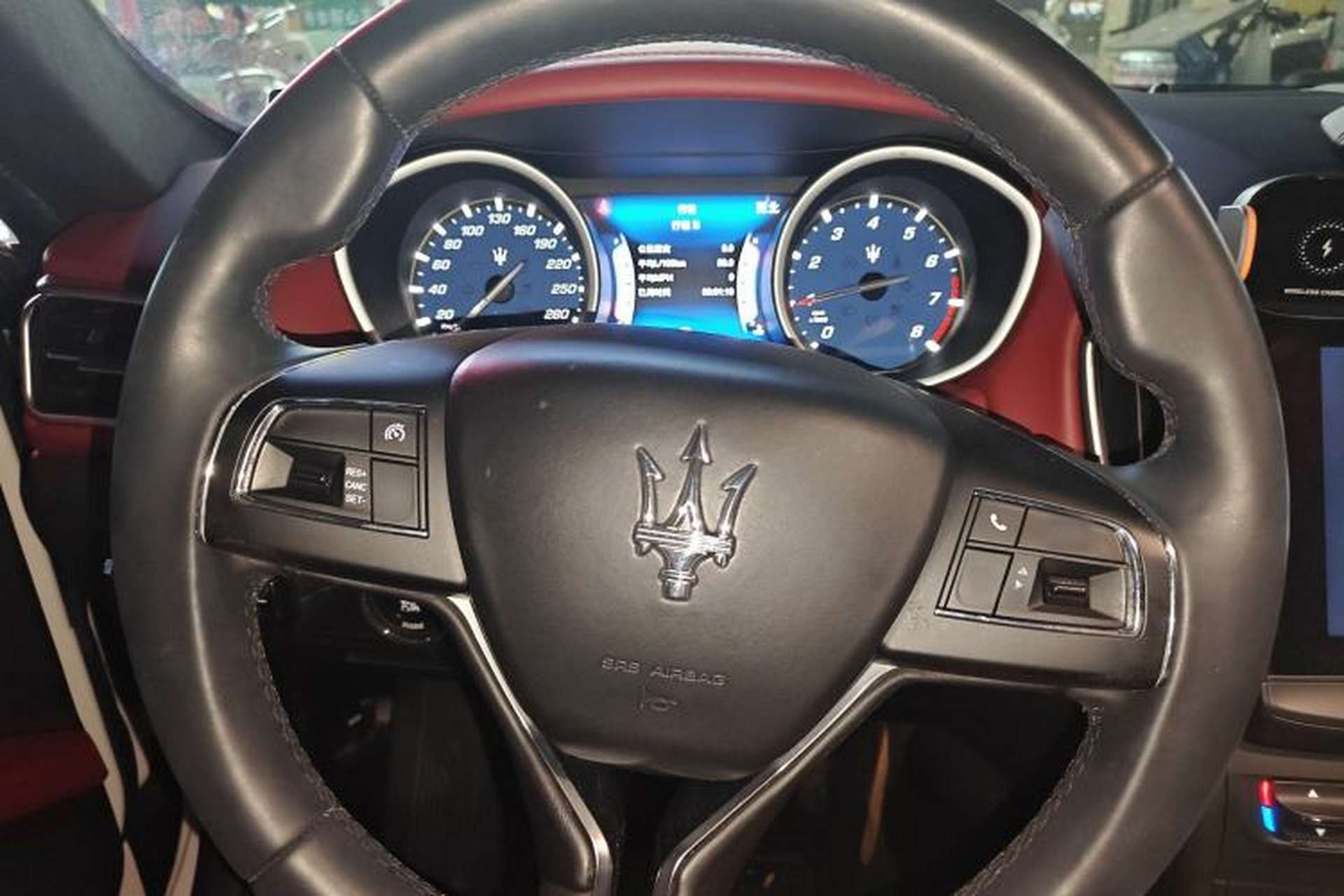 Used Maserati Ghibli 2017 3.0T Standard Edition Steering Wheel
