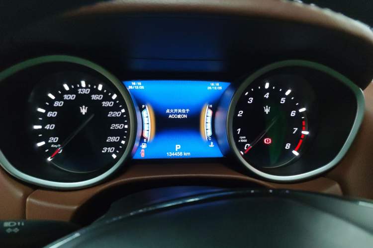 Used Maserati Ghibli 2018 3.0T Standard Edition Instrument Cluster