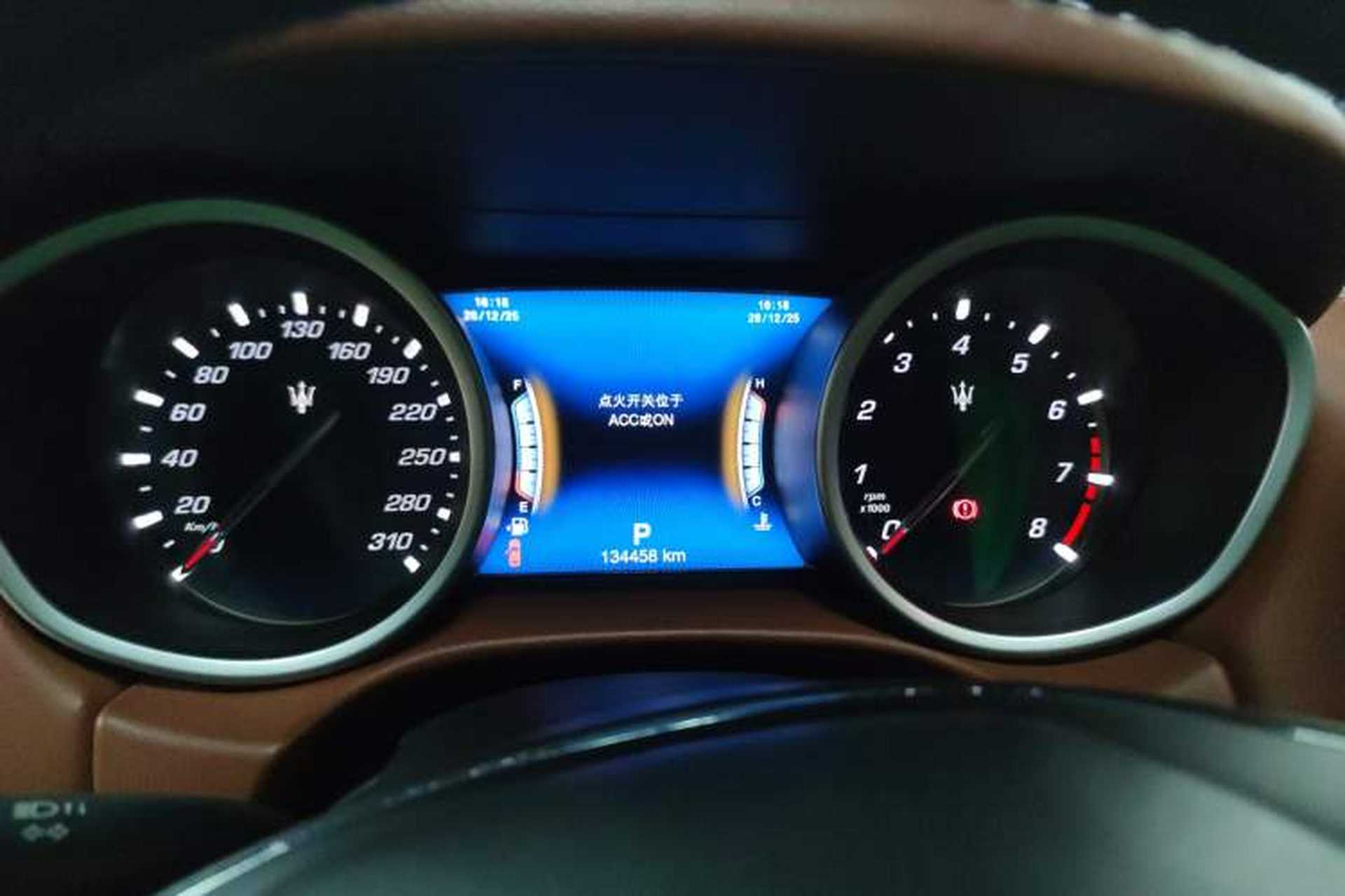 Used Maserati Ghibli 2018 3.0T Standard Edition Instrument Cluster