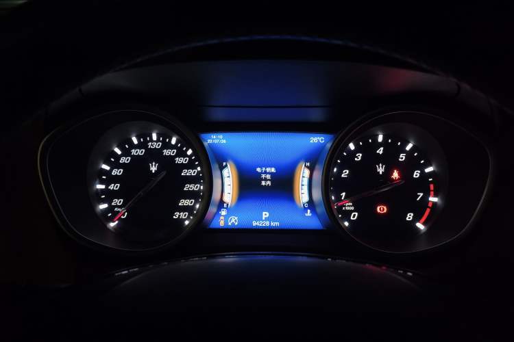 Used Maserati Ghibli 2018 Revised Version 3.0T Standard Edition Instrument Cluster