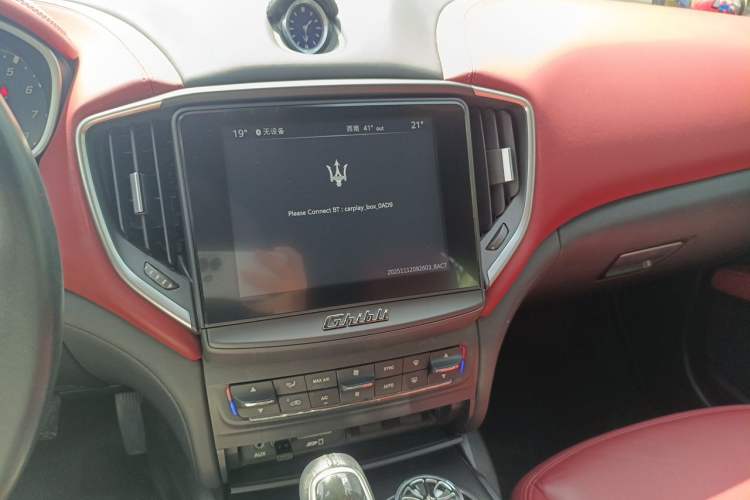 Used Maserati Ghibli 2018 Revised Version 3.0T Standard Edition Audio And AC Panel