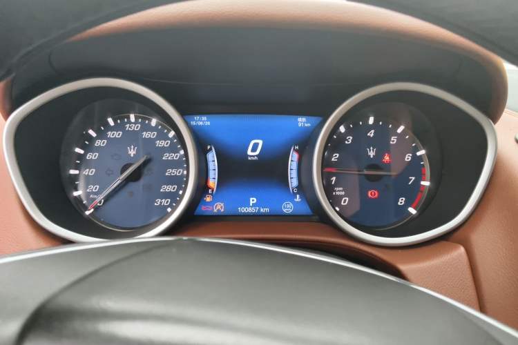 Used Maserati Ghibli 2018 Revised Version 3.0T Standard Edition Instrument Cluster