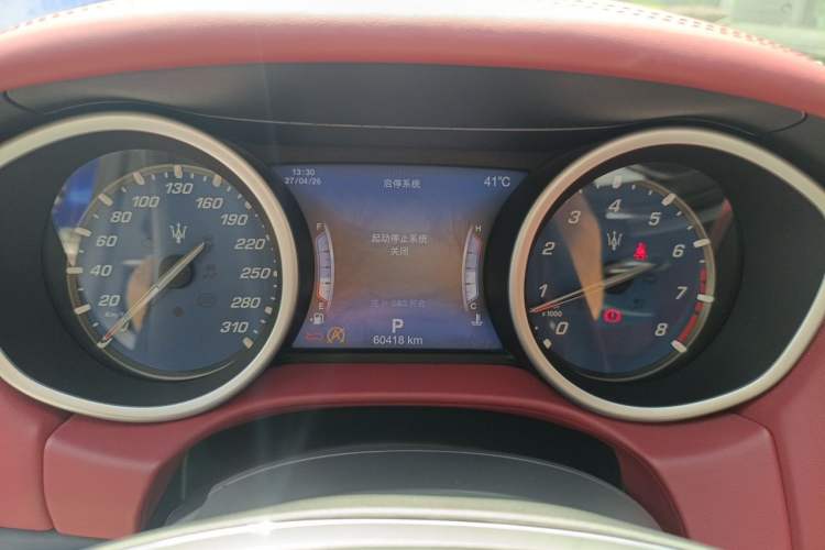 Used Maserati Ghibli 2018 Revised Version 3.0T Standard Edition Instrument Cluster