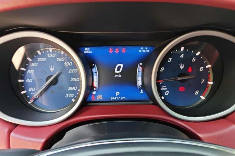 Used Maserati Ghibli 2018 Revised Version 3.0T Standard Edition Instrument Cluster