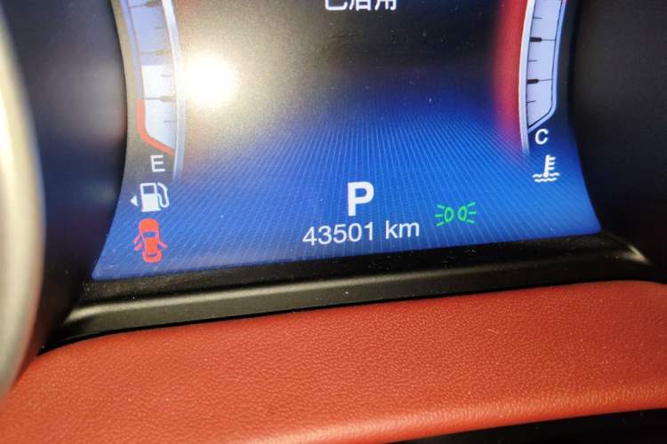 Used Maserati Ghibli 2018 Revised Version 3.0T Standard Edition Odometer Close Up
