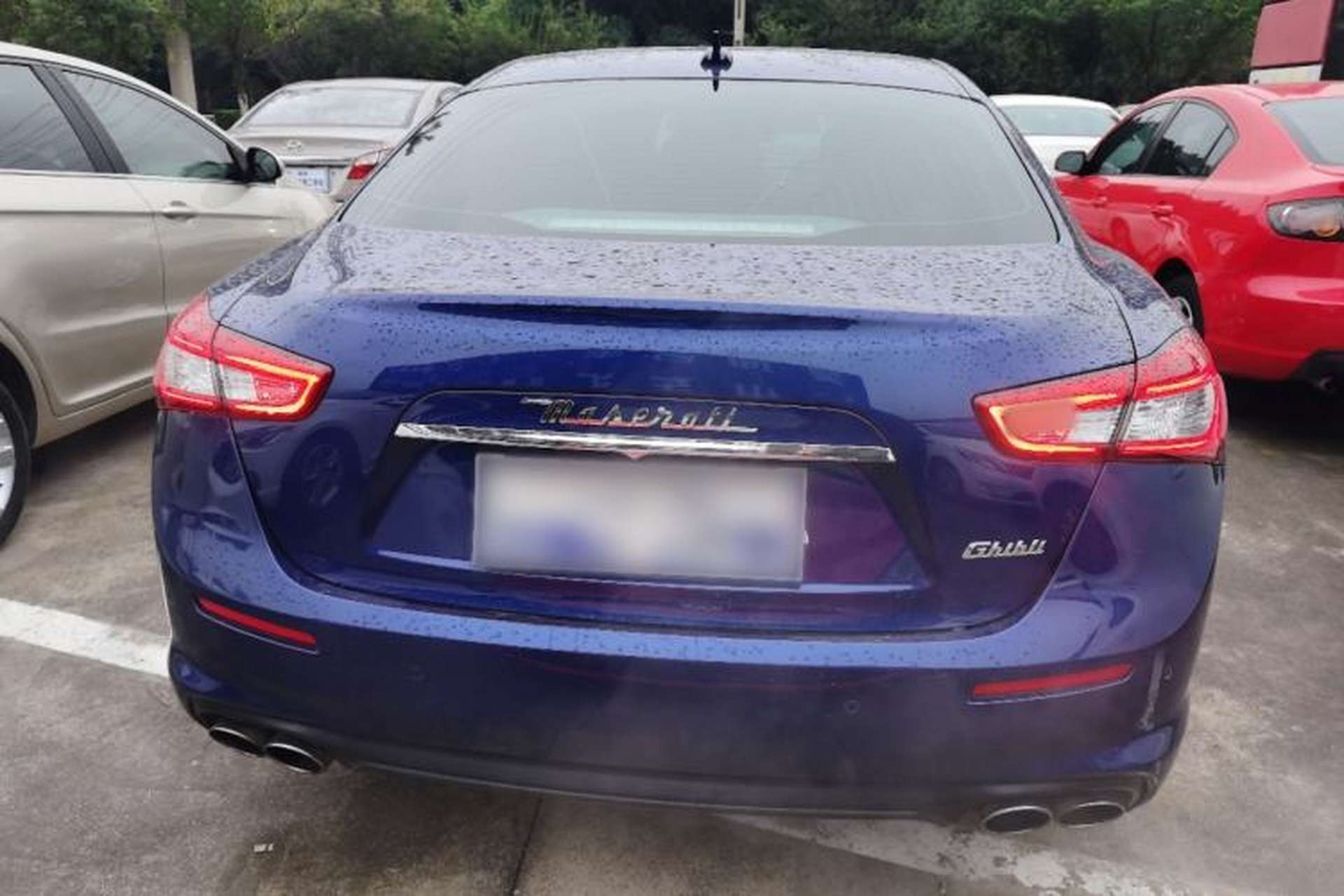 Used Maserati Ghibli 2018 Revised Version 3.0T Standard Edition Rear