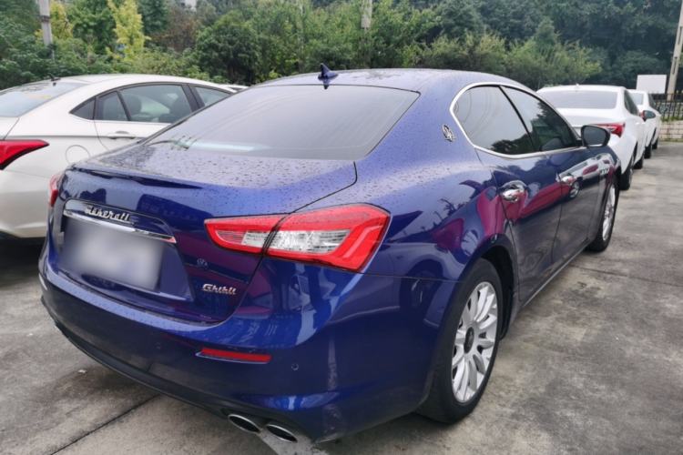 Used Maserati Ghibli 2018 Revised Version 3.0T Standard Edition Rear Right 45 Deg
