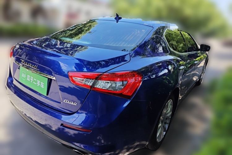 Used Maserati Ghibli 2018 Revised Version 3.0T Standard Edition Rear Right 45 Deg