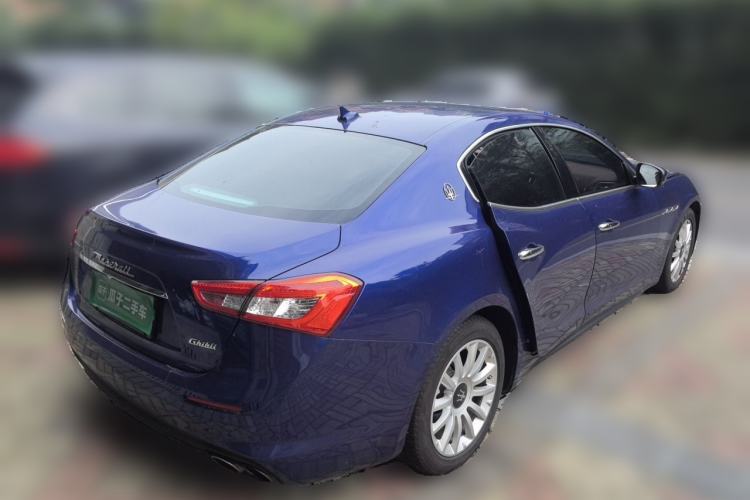 Used Maserati Ghibli 2018 Revised Version 3.0T Standard Edition Rear Right 45 Deg