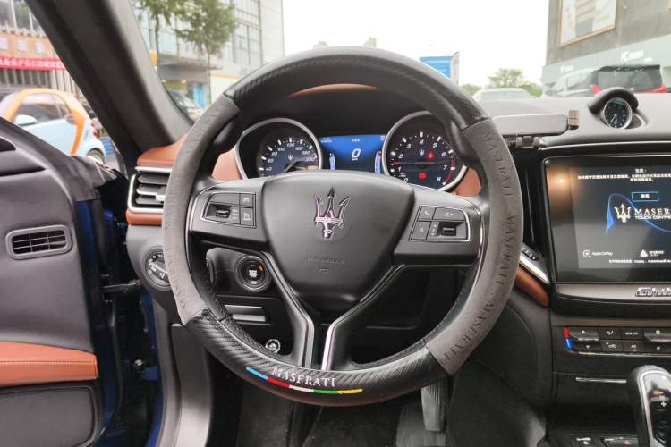Used Maserati Ghibli 2018 Revised Version 3.0T Standard Edition Steering Wheel