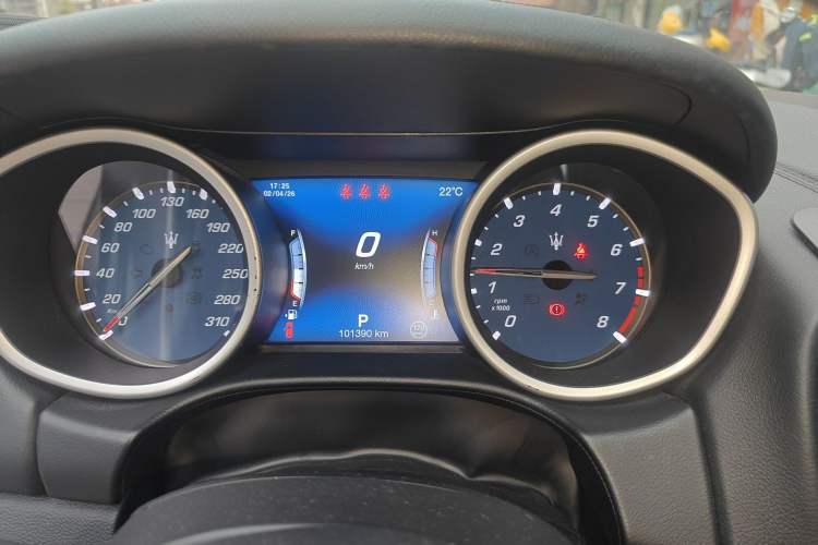 Used Maserati Ghibli 2018 3.0T Sport Edition Instrument Cluster