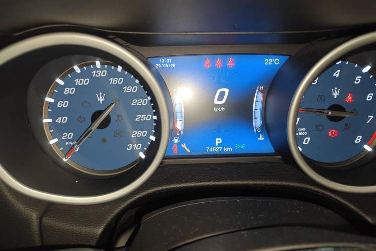 Used Maserati Ghibli 2018 Revised Version 3.0T Standard Edition Instrument Cluster
