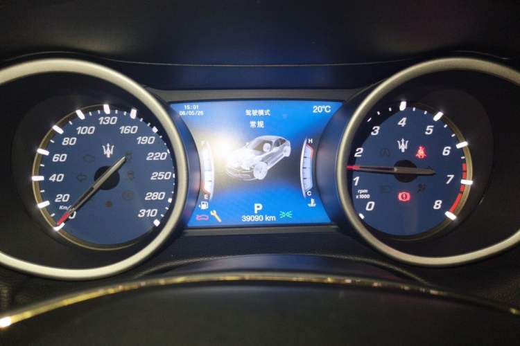 Used Maserati Ghibli 2018 Revised Version 3.0T Standard Edition Instrument Cluster