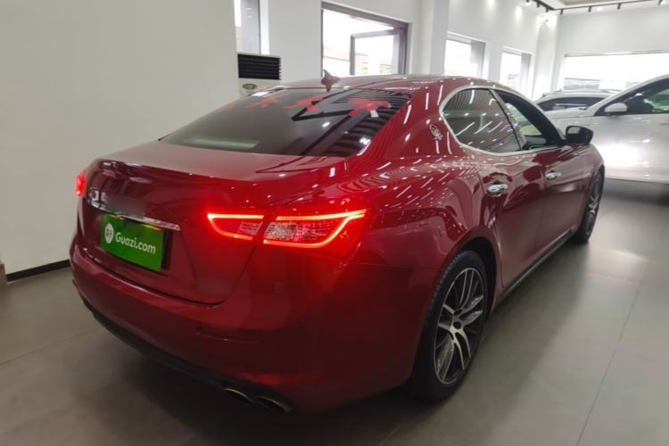 Used Maserati Ghibli 2018 Revised Version 3.0T Standard Edition Rear Right 45 Deg