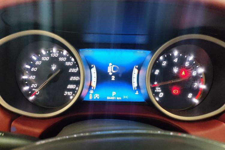 Used Maserati Ghibli 2018 3.0T Standard Edition Instrument Cluster
