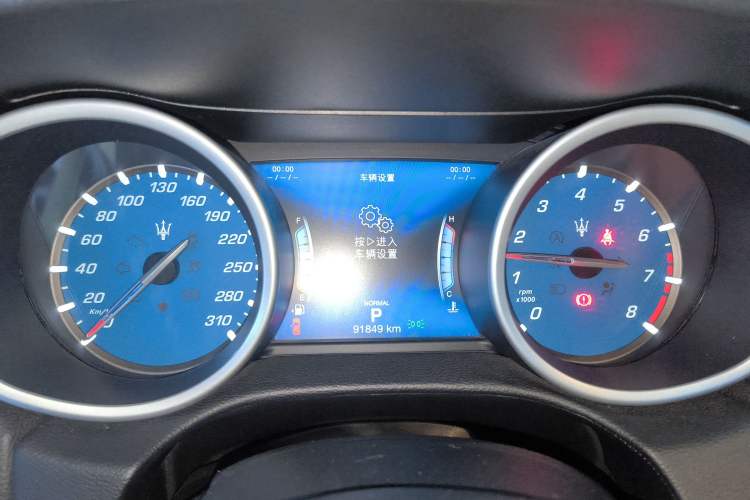Used Maserati Ghibli 2018 Revised Version 3.0T Standard Edition Instrument Cluster