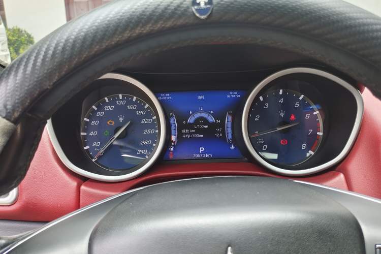 Used Maserati Ghibli 2018 3.0T Standard Edition Instrument Cluster