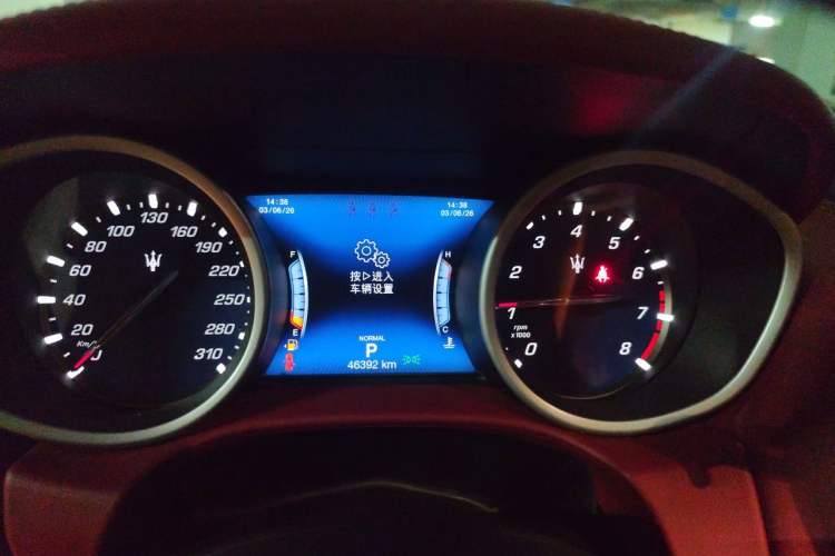 Used Maserati Ghibli 2018 Revised Version 3.0T Standard Edition Instrument Cluster