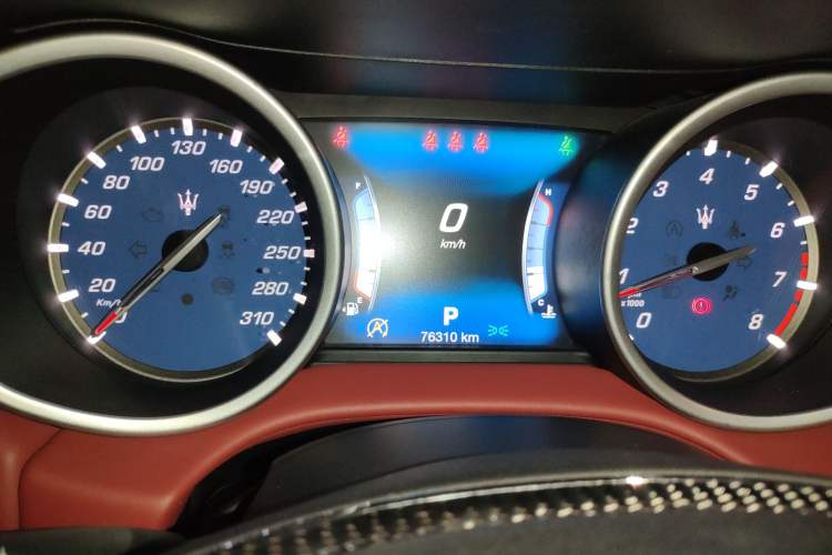 Used Maserati Ghibli 2018 Revised Version 3.0T Standard Edition Instrument Cluster