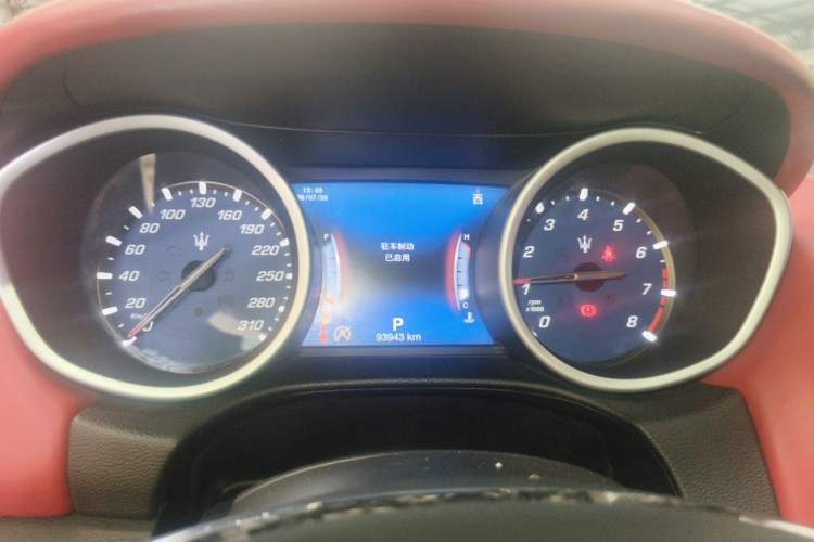 Used Maserati Ghibli 2018 Revised Version 3.0T Standard Edition Instrument Cluster
