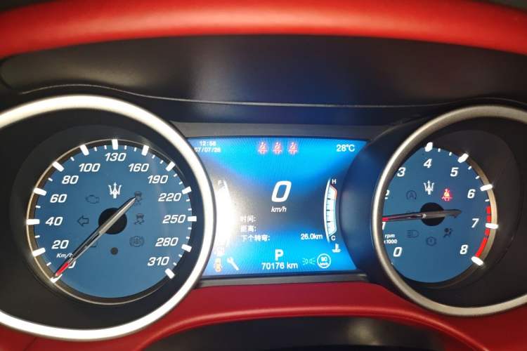 Used Maserati Ghibli 2018 Revised Version 3.0T Standard Edition Instrument Cluster