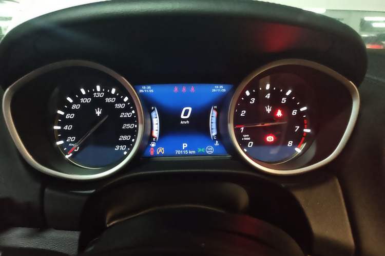 Used Maserati Ghibli 2018 3.0T Sport Edition Instrument Cluster