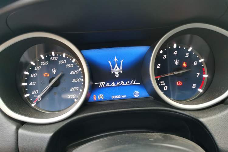 Used Maserati Ghibli 2018 3.0T Sport Edition Instrument Cluster
