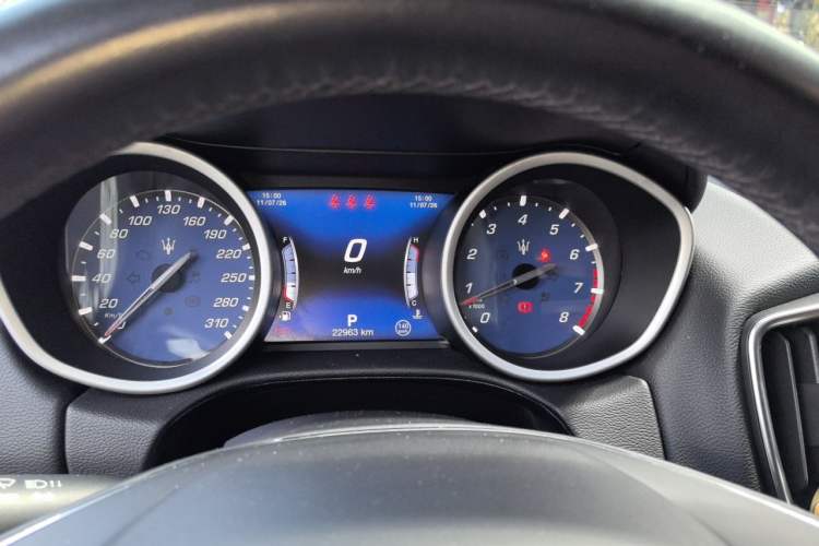 Used Maserati Ghibli 2018 3.0T Luxury Edition Instrument Cluster