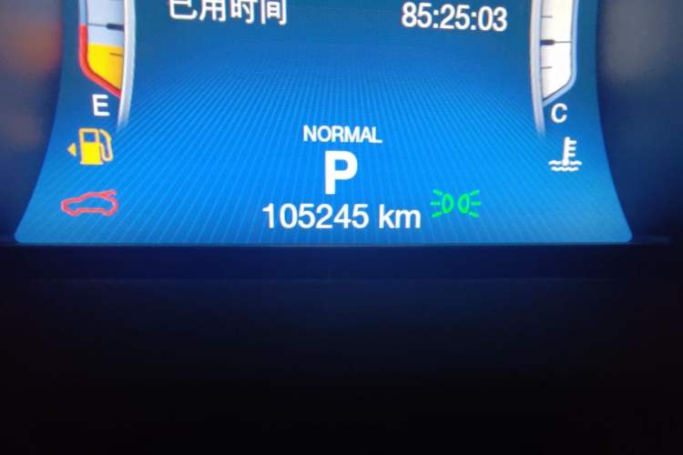 Used Maserati Ghibli 2018 3.0T Luxury Edition Odometer Close Up