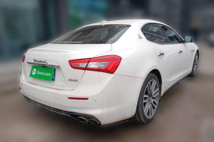 Used Maserati Ghibli 2018 Revised Version 3.0T Standard Edition Rear Right 45 Deg