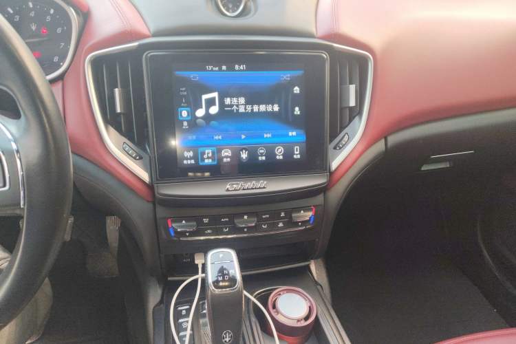 Used Maserati Ghibli 2019 3.0T Luxury Edition China VI Standard Audio And AC Panel