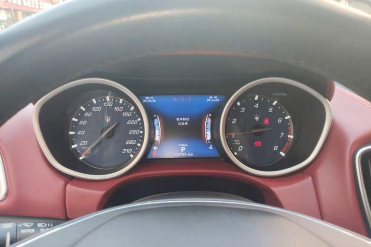 Used Maserati Ghibli 2019 3.0T Luxury Edition China VI Standard Instrument Cluster