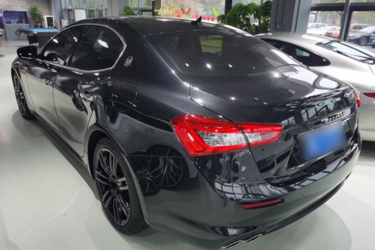 Used Maserati Ghibli 2019 3.0T Diamond Black Global Limited Edition China VI Standard Rear Left 45 Deg
