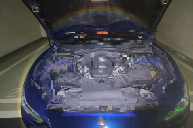 Used Maserati Ghibli 2019 3.0T Luxury Edition China VI Standard Engine Bay
