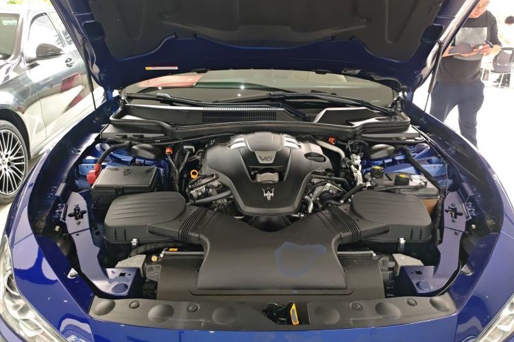 Used Maserati Ghibli 2019 3.0T Standard Version China VI Engine Bay