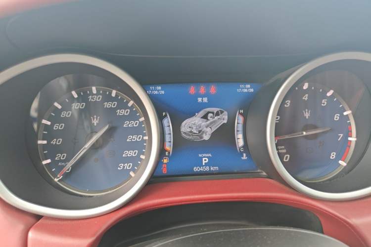 Used Maserati Ghibli 2019 3.0T Standard Version China V Emission Standard Instrument Cluster