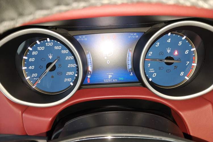 Used Maserati Ghibli 2019 3.0T Standard Version China VI Instrument Cluster