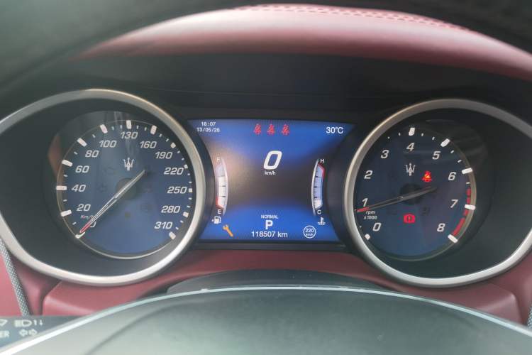 Used Maserati Ghibli 2019 3.0T Luxury Edition China VI Standard Instrument Cluster