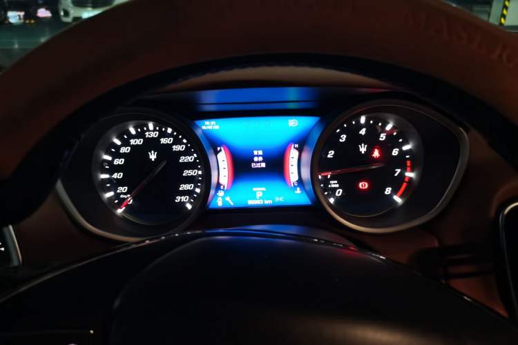 Used Maserati Ghibli 2019 3.0T Standard Version China V Emission Standard Instrument Cluster