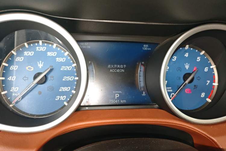 Used Maserati Ghibli 2019 3.0T Standard Version China VI Instrument Cluster