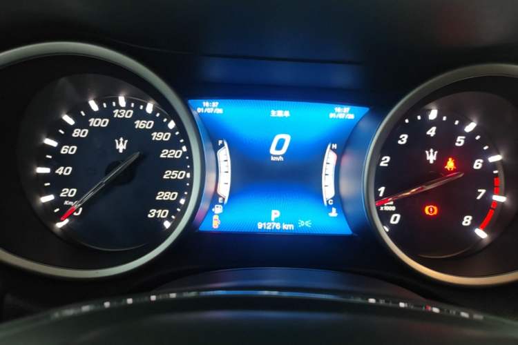 Used Maserati Ghibli 2019 3.0T Standard Version China V Emission Standard Instrument Cluster