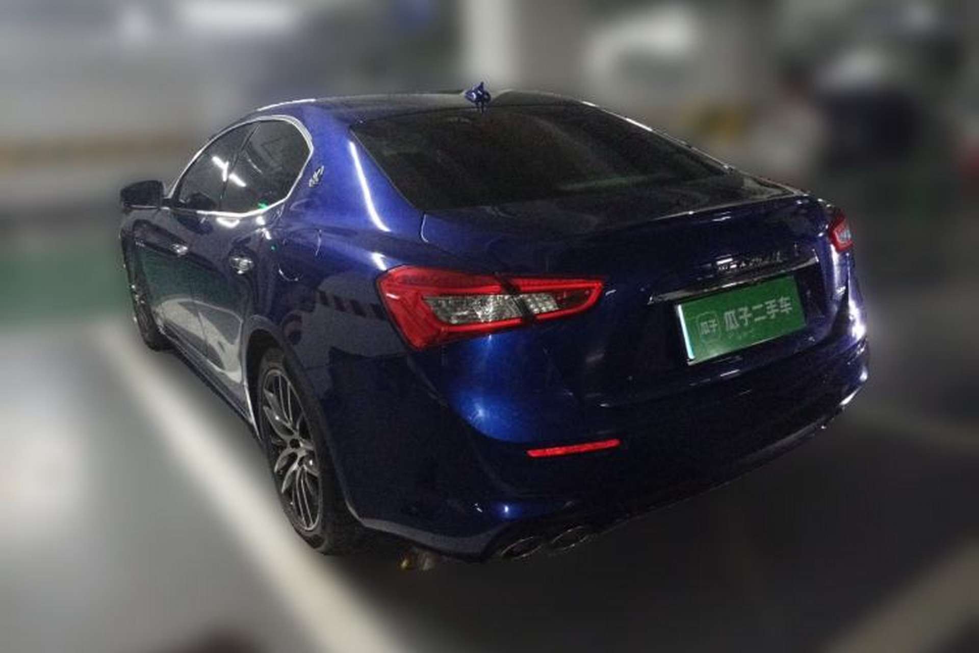 Used Maserati Ghibli 2019 3.0T Luxury Edition China VI Standard Rear Left 45 Deg