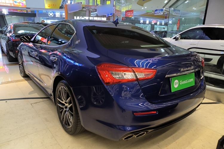 Used Maserati Ghibli 2019 3.0T Standard Version China VI Rear Left 45 Deg
