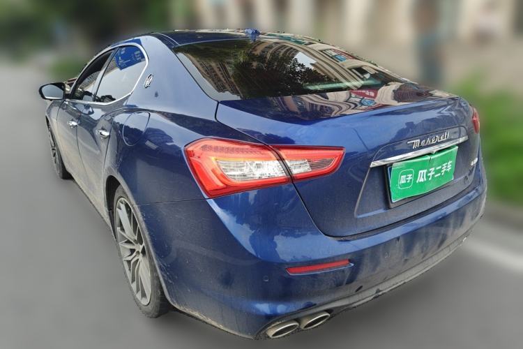 Used Maserati Ghibli 2019 3.0T Standard Version China VI Rear Left 45 Deg