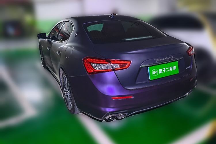 Used Maserati Ghibli 2019 3.0T Standard Version China V Emission Standard Rear Left 45 Deg