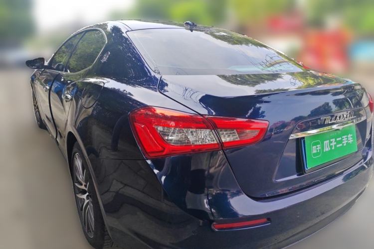 Used Maserati Ghibli 2019 3.0T Standard Version China VI Rear Left 45 Deg