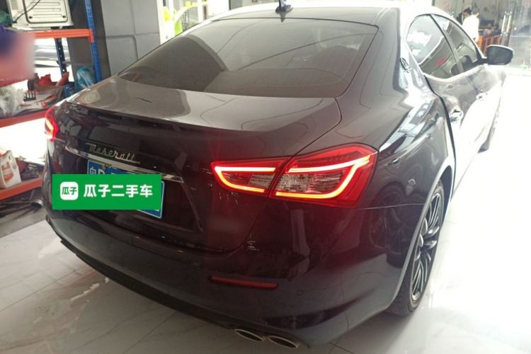 Used Maserati Ghibli 2019 3.0T Standard Version China VI Rear Right 45 Deg