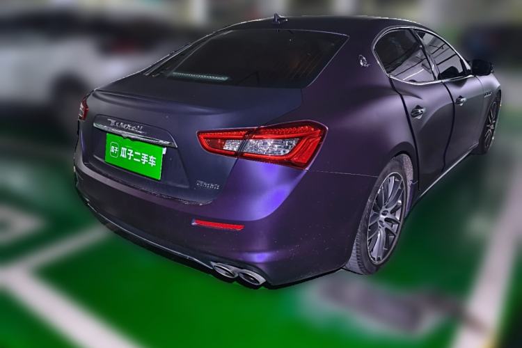 Used Maserati Ghibli 2019 3.0T Standard Version China V Emission Standard Rear Right 45 Deg
